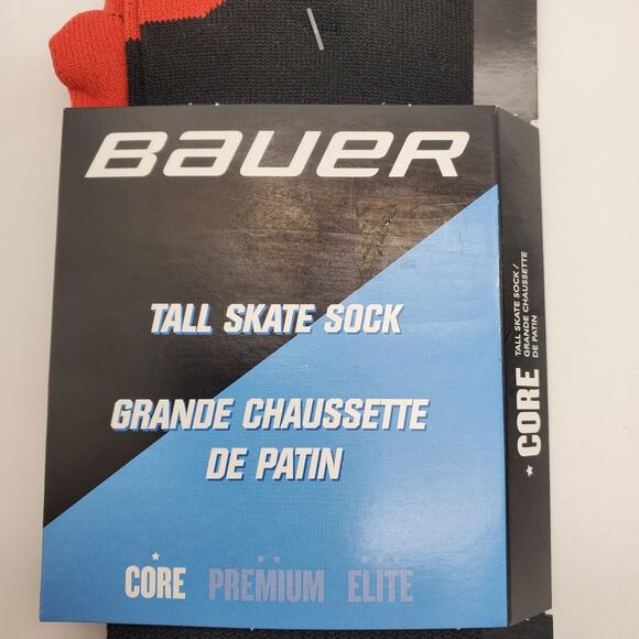 Bauer NG Core Tall Skate Socks Ice Hockey XS/TP 10-1.5 Youth Kids Compression - Picture 3 of 7